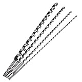 MOHOO フォーセット 600ミリメートル ?支店羅ドリルキット 木工ホールソー ?8ミリメートル12ミリメートル16ミリメートル24ミリメートル