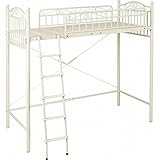 ロフトベッド シングル 寝具 アイボリー