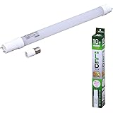 アイリスオーヤマ LED蛍光灯 LED直管ランプ 10形 工事不要 グロースタータ式器具専用 昼白色 LDG10T・N・4/6V2 [並行輸入品]