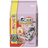 ねこ元気 キャットフード ドライ 腎臓の健康維持用 シニア 15歳頃から まぐろ・かつお・白身魚入り 2.8kg 国産 ユニチャーム【ジャンボパック】