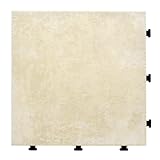 Rocking Table(ロッキングテーブル) パティオス ジョイントアウトドアマット 陶器タイル1x1タイプ 10枚入り WDC-1000GY