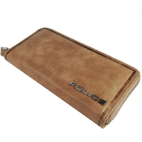 Amazon | POLICE (ポリス) TERAIO(テライオ)シリーズ ラウンドジッパー