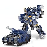 子供の変形車のおもちゃ変形ロボットアクション人形男の子のおもちゃ5in 1アセンブリメカロボット子供の贈り物 (A5)