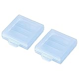 サンワサプライ アウトレット 電池ケース（バッテリー・単四形用・4本まで収納・ブルー・2個セット） DG-BT4BLN 箱にキズ、汚れのあるアウトレット品です。