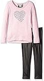 Juicy Couture Baby Girls' High-Low French Terry Tunic and Pant Set Pink 18 Months [並行輸入品]