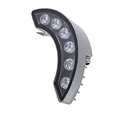 Fenteer ガゼボ　屋根ライト　風景ライト　LEDランプ　6W 　IP65 防水　組立簡単　屋外照明　暖白色　