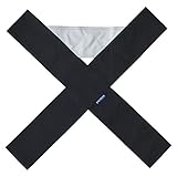 papakoso(パパコソ)  クロス式 簡易 抱っこひも パパダッコ papa-dakko L ブラック×ライトグレー