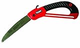 Task Tools T88141 7-Inch Barracuda Folding Saw, Rubber Grip [並行輸入品]