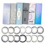 水光カラコン【アイスター公式店】[ TWICE NAYEON(トゥワイス ナヨン)ブランドミューズカラコン ] eyestar ワンデー 1DAY 10枚入り アイコニックグレー (度なし) 0.00