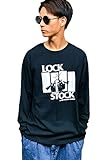 [oguoy] ロックストック＆トゥースモーキングバレルズ 映画 ロンT 長袖 Tシャツ ユニセックス ブラック S