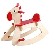 EZ GLAM　ロッキングホース　ロッキング木馬　乗用玩具　出産祝い　ロッキングウマ　木製　木のおもちゃ　木馬　子供トロイの木馬　おもちゃ　ゆらゆら木馬　組み立て　プレゼント　誕生日