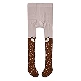 女の子のシームレスなオーガニックコットンフォックスのタイツ春秋冬用