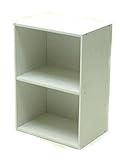 TKD 【収納・ラック・棚・書棚】 カラーボックス 2段 ホワイト 4HK-60WH