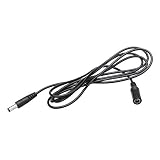 inShareplus 6ft DC Extension Cord UL2464 20AWG 12V 24V with 2.1 X 5.5 Barrel Power Plug Connector fo