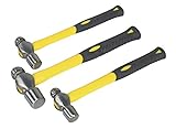SealeyボールPeinハンマーセット3個入りFibreglassシャフト