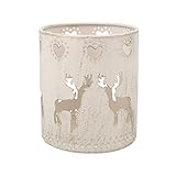 Kicode キャンドルポルタ クリスマスツリー スノーフレーク ムース ケーブル キャンドルホルダー