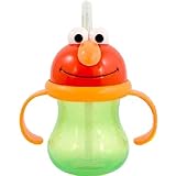 セサミストリート　エルモ　ストローマグ　GR　munchkin　11078b【マグ　ボトル　ベビー　赤ちゃん　食器】