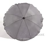 Baby Pram Pushchair Sun Parasol / Universal Umbrella Shade Canopy (Grey) by Baby Comfort