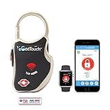 eGeeTouchスマートトラベルロック（TSA南京錠）持ち物のセキュリティー性を高め、持ち物...