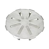 Master Plumber 828-874 MP Stainless Steel Drain Cover, 4-Inch [並行輸入品]