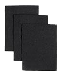 BROAN bp58 non-ductedチャコール交換フィルタパッドfor範囲フード、7 – 3 / 4 by 10 – 1 / 2インチ、3 - Pack