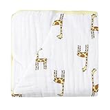 エイデンアンドアネイ / Aden+Anais DREAM BLANKET(JUNGLE JAM GIRAFFE+WHITE)並行輸入品