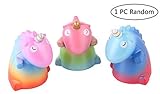 aolige Squishies Slow RisingジャンボKawaiiかわいいユニコーン恐竜クリーミー香りキッズパーティーおもちゃ応力Relieverのおもちゃ、1 pcランダム