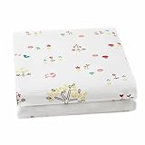 Auggie Crib Sheet, Rabbit Patch by Auggie