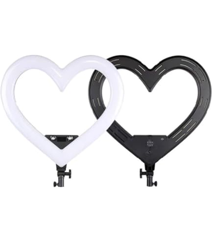 志麻 リングライト ハート Amazon | Jeffergarden Selfie リングライト、ハート型 LED