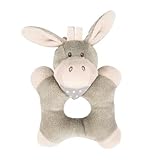 Nattou Cappuccino Collection Ringrattle Donkey by Nattou [並行輸入品]