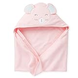 カーターズ（Carter's）女の子用薄ピンクねずみさんフード付バスタオル,ブランケット,出産祝い [並行輸入品]