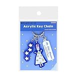 サンスター文具 わたしのワンピース キーホルダー アクリル 星 S8350086