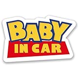 Baby in car マグネット ベビーインカー キッズインカー 赤ちゃんが乗っています 子供が乗っています 車用 カー 車用マグネット おもしろ かわいい 出産祝い プレゼント ギフト ベイビーインカー