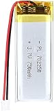 3.7V 750mAh 702250 Lipo バッテリー充電式リチウムポリマーイオンバッテリーパック JST コネクタ付き、1個