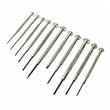Silverline 633602 Precision Screwdriver Set Slotted & Phillips 11-pieces