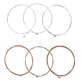 フォークギター弦 ギター弦 6本 金属弦セット IRIN A108 フォーク ベーシック 弦 フォークギター用セット ギターの交換用弦 弦 アコースティックフォー クギター用 練習交換部品アクセサリー