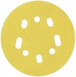 Norton 07660704056 Hook and Sand Universal Vac Hole Abrasive Disc with Hook and Loop Attachment, Pap