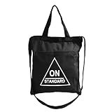 JIEKERY キャンバス バッグ トート バッグ ショルダー バッグ ハンドバッグ 可愛い 帆布 カジュアル 多機能 多用途 英字 (黑)