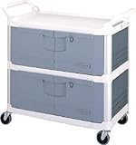 [T-7589549]エレクター　ラバーメイド　エクストラユーティリティーカート用ロック付きドア 409875