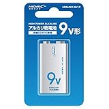 ハイディスク アルカリ乾電池 ９Ｖ形 HD6LR61/9V1P