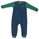 Notre Dame Fighting Irish幼児用フリーススリーパーパジャマ ブルー