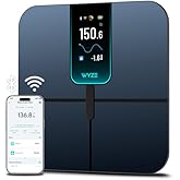 Wyze Scale Ultra, Smart Scale with 4.3" Color Display, Digital Bathroom Scale for Body Weight BMI Muscle Mass Composition, Wi