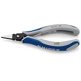 KNIPEX(クニペックス):精密プライヤｰ ヒラ クロスメッシュ 3442-130