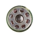 Perfk マグネット　スピーカー部品　交換パーツ　ヘッドフォン　ラウンド　