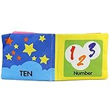 赤ちゃん 幼児 子供 動物 数字 色 形 役 食べ物 玩具 英語 布の絵本 布絵本 さわって発見 あそび 知育玩具