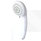 Arian Natural 6 Mode White Shower Head/Handset