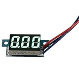 [グリーン][0-30V] 0.36 インチ デジタル Voltmeter 0 - 200V 電圧 メーター ゲージ LED パネル メーター 3 ワイヤー 並行輸入品