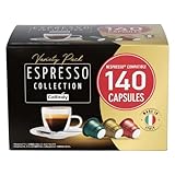 ノーブランド 140個入り ネスプレッソ 互換 カプセル コーヒー カフィタリー 140個入り コストコ コーヒーカプセル