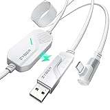 Zybervr 充電リンクケーブル（白）高速データ転送と充電両立可能 5M USB-A/C & USB-C ケーブル Meta Quest 2・Pico4 対応