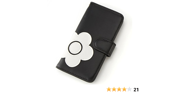 Amazon Co Jp マリークヮント Mary Quant デイジーアイコン モバイルケース For Iphone7 8 010 ブラック Free 家電 カメラ